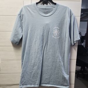 Preloved Mens Light Blue Graphic T-Shirt